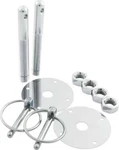 Allstar Performance ALL18513 Steel Hood Pin Kit W/ 1/4IN Flip-over Clips. Fixed Price $12.99.