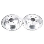 JBR1370XPR Powerstop Brake Discs 2-WHEEL Set Rear For Toyota RAV4 Lexus HS250H. Fixed Price $138.60.