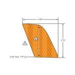 Polaris Reflector Decal, Right, Amber, Genuine Oem Part 7187439, Qty. Fixed Price $10.99.