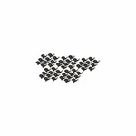 Allstar Performance ALL18635-50 Countersunk Bolt Kit 1/4" X 1" Black. Fixed Price $93.99.