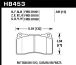 Hawk Performance Ceramic Disc Brake Pad P/n HB453Z.585. Fixed Price $193.49.