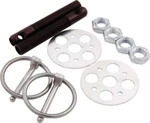 Allstar Performance Light Weight Alum Hood Pin Kit 3/8" Black 18473. Fixed Price $15.99.