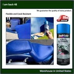 Blue Spray Paint Leather Vinyl Fabric Plastic Restore Flexible & Crack Resistant. Fixed Price $29.90.