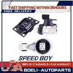 3PCS Engine Motor Mount Set 2005 2006 2007 Ford Focus 2.0L A5312 A2939 A2986. Fixed Price $72.30.