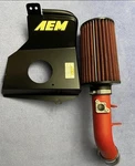 Aem For 15-17 Subaru Wrx Sti Cold Airintake System-wrinkle Red. Fixed Price $200.00.