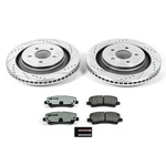 Power Stop K6812-26 Street Warrior Brake Upgrade Kit Cross-drilled And Slotted. Fixed Price $277.70.