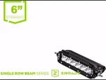 Zroadz Single Row Straight Led Light Bar 6" Including Dt Pigtail. Fixed Price $189.50.