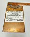 1948 Indianapolis Motor Speedway Bronze Desk Pad Clipboard Clabber Girl Special. Fixed Price $325.00.