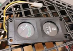 Nos Forklift Dash Panel With Hour Meter And Temp Gauge 109250 / 07556-47 Datcon. Fixed Price $95.00.