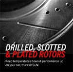 Power Stop EBR1021XPR Evolution Performance Drilled And Slotted Brake Rotor Set. Fixed Price $200.02.