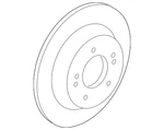 Genuine Hyundai Rotor 51712-S0200. Fixed Price $180.32.