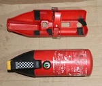 Genuine Mercedes-benz Mb W126 Fire Extinguisher Gloria With Holder Becker Oem. Fixed Price $228.00.
