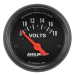 Autometer 2645 Gauge, Voltmeter, 1/16" 18V, Elec, Z-series. Fixed Price $76.99.