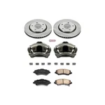 For Power Stop KCOE3118 Front Brake Kit W/calipers Chrysler Town And Country. Fixed Price $315.95.