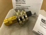 New Genuine Delta 50100-SS Round Body Jet Spray Bathroom Shower Read. Fixed Price $56.70.