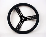 Longacre 15IN. Steering Wheel Black Steel Smooth Grip 52-56841. Fixed Price $83.09.