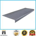Light Duty Ribbed Design Gray 12-1/4 In. X 36 Rubber Stair Tread. Fixed Price $33.99.