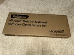 Keyboard Antimicrobial Protection Fellowes Microban Basic 104 Usb. Fixed Price $10.00.