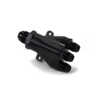 Peterson 10-1041 Billet 4-WAY Manifold Fitting Aluminum Black Anodized New. Fixed Price $198.67.