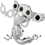 Catalytic Converter With Integrated Exhaust Manifold Fits 05-11 XC90 4.4L-V8. Fixed Price $1061.00.