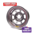 Bassett BAS58S53S Powder Coated Silver Steel Inch Wheel Rim 5X5 15X8 Performa. Fixed Price $166.72.