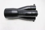 Dynatech Header Merge Collector Slip On 1/2" X 4 - 12" Black New. Fixed Price $139.99.
