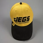 Jegs High Performance Head Gear Yellow/black One Size Fits All Cap. Fixed Price $12.95.