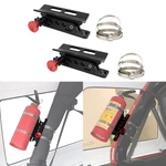 Adjustable Roll Bar Fire Extinguisher Mount Holder For Jeep Wrangler Jk Jl Jt Tj. Fixed Price $53.27.