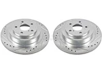 Powerstop For 06-07 Subaru Impreza Rear Evolution Drilled & Slotted Rotors. Fixed Price $175.62.