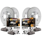Power Stop K281336 Z36 Truck & Tow Performance Kit, Carbon Fiber Ceramic Pads. Fixed Price $460.00.