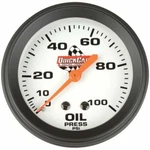 Quickcar 611-6004 Oil Pressure Gauge 0-100 Psi Analog 2-5/8" Dia. Fixed Price $72.84.