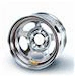 Bassett Wheels 15X10 5-5 Chrome Inertia. Fixed Price $215.99.