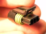 10 Delphi 12047909 3 Pin Sealed Female Connector Black Metripack 150.2 Series. Fixed Price $8.80.