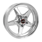 Race Star Dark 15X3.75 5X4 1/2 Alum 1PC Blk Chrome Ea Wheel 92-537140DP. Fixed Price $237.48.