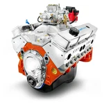 Blueprint Engines BP4002CTC1 Small Block Chevy 400CI Dress 508HP/473TQ. Fixed Price $8199.00.