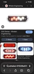 Whalen Led Light New Old Stock No Blue. Fixed Price $20.00.
