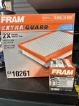 Fram Extra Gaurd CA10261 Air Filter And Tough Guard TG10060 Oil. Fixed Price $65.00.