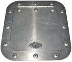 Aluminum Access Panel Door Sheet Metal Modified Late Model Dirt X 6". Fixed Price $35.95.