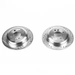 Disc Brake Rotor Set-rear Drilled, Slotted And Zinc Plated Pair. Fixed Price $169.54.