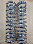 QA1 12CS250 Chrome Coil Spring, 12IN. 2-1/2IN Id 250LBS/IN. Pair. Fixed Price $125.00.