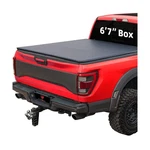 Soft Quad Fold Tonneau Cover Compatible With 2007-2025 Chevy Silverado & Gmc .... Fixed Price $256.17.