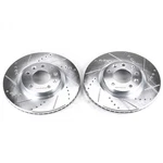 JBR967XPR Powerstop Brake Discs 2-WHEEL Set Front For Mazda RX-8 2004-2008. Fixed Price $145.67.
