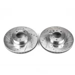 Disc Brake Rotor Set-front Drilled, Slotted And Zinc Plated Pair. Fixed Price $253.98.