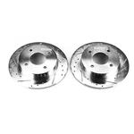 Powerstop JBR504XPR 2-WHEEL Set Brake Discs Rear For Nissan 240SX 1989-1998. Fixed Price $95.85.