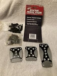Pilot Motorsports Racing Pedal Pads PM-229EP, Carbon Fiber Inserts.. Fixed Price $16.00.