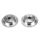 JBR715XPR Powerstop 2-WHEEL Set Brake Discs Rear For Lexus SC300 1992-1998. Fixed Price $120.48.
