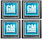 Oer Blue Mark Of Excellence Seat Belt Decal Set 1968-1972 Pontiac Chevy Buick. Fixed Price $38.98.