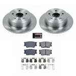 Power Stop KOE6520 1-CLICK Daily Driver Brake Kits Rear Replacement Rotors Z1. Fixed Price $108.99.