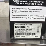 Covercraft Seatsaver Covers SS8483PCCH - Charcoal Black. Fixed Price $200.00.