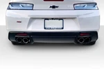 For 2016-2018 Camaro Duraflex Gm-x Rear Diffuser Piece ( Quad Exhaust Versio. Fixed Price $160.00.